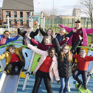 Pirniehall pupils road test new play park at Pennywell Living ...