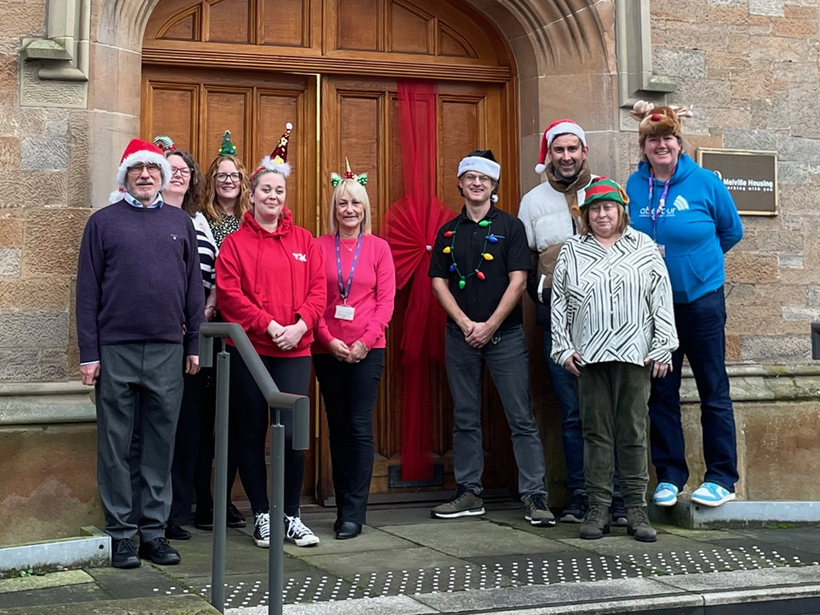 Melville spreads festive cheer with £7k in donations