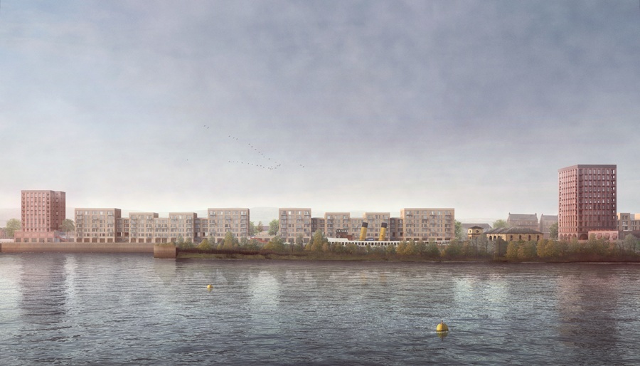 New homes at Govan Graving Docks recommended for approval