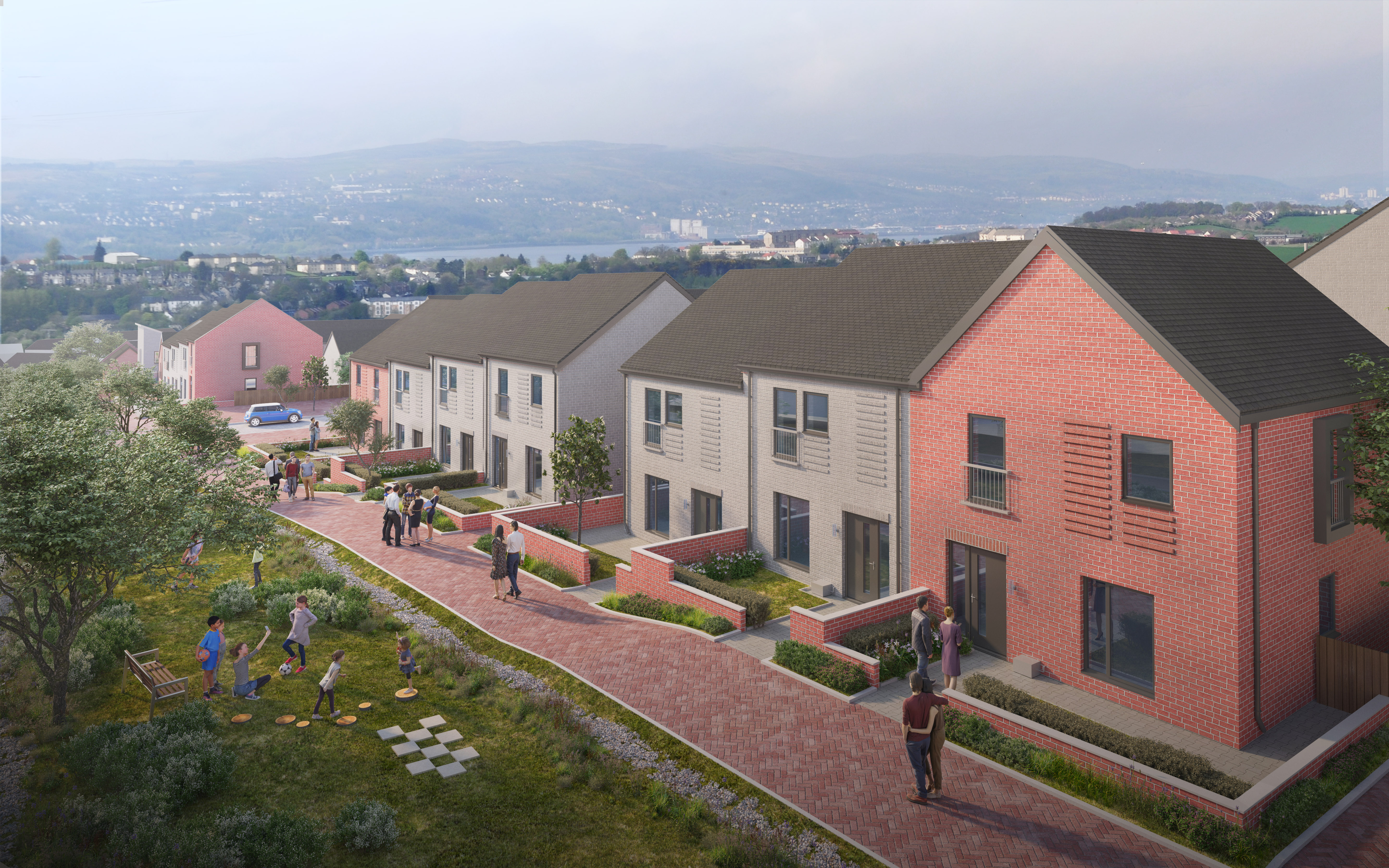 Caledonia Housing Association submits plans for 140 affordable homes