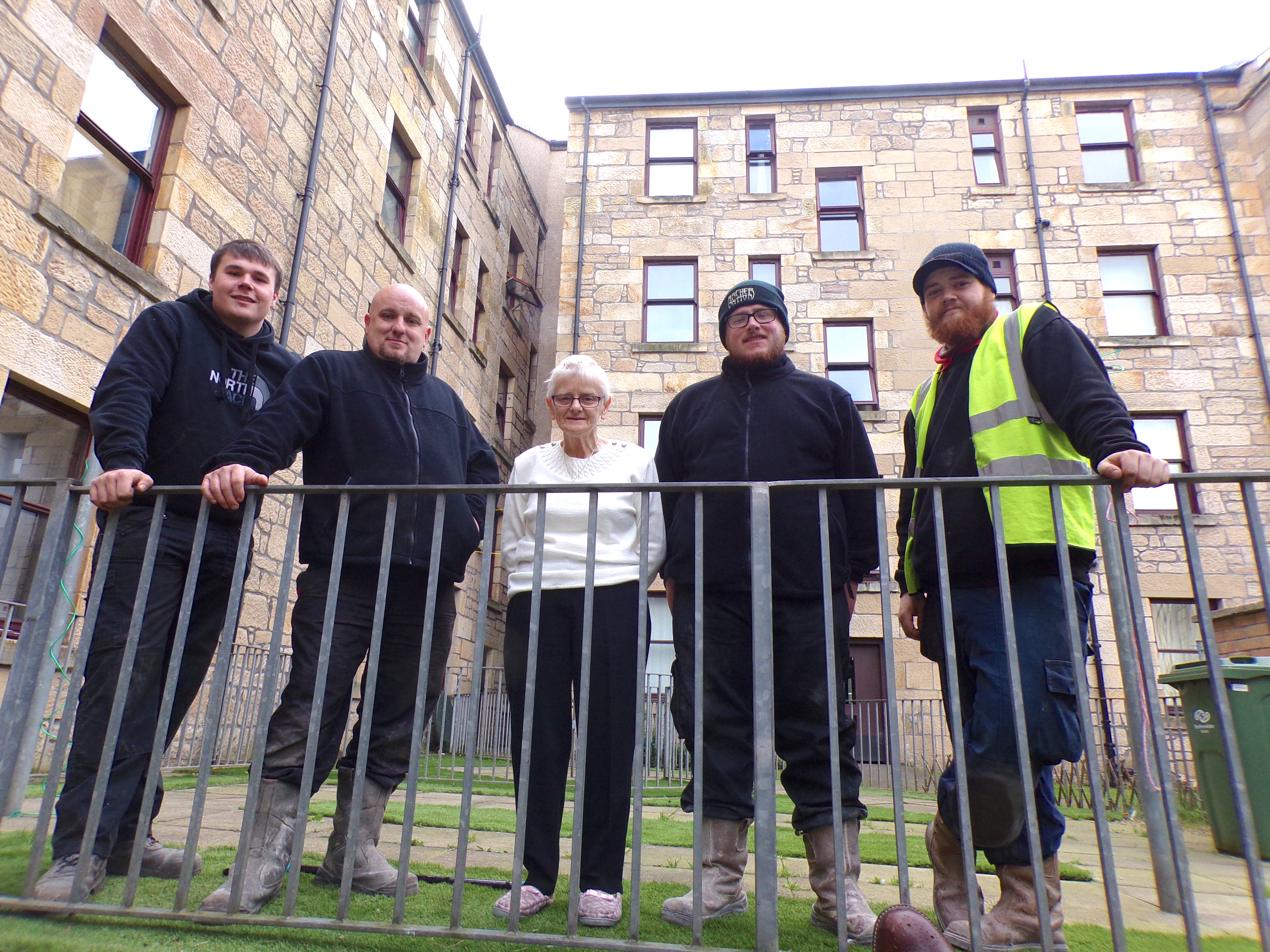 Paisley Housing Association's gardening initiative proves successful