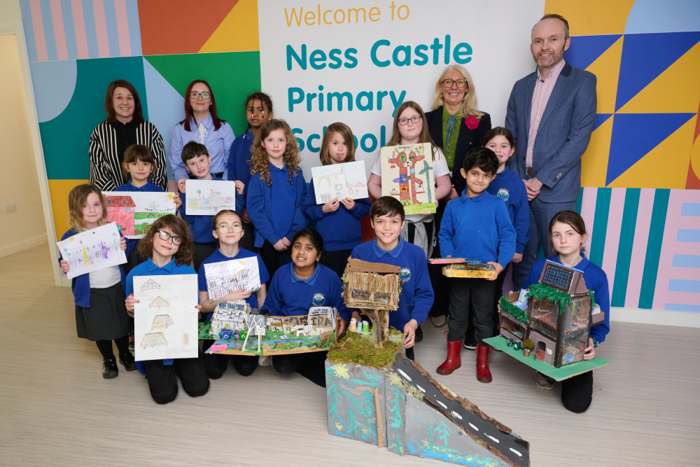 Inverness pupils design Homes of the Future