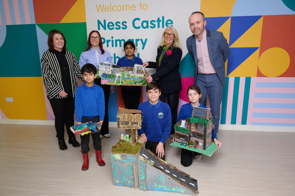 Inverness pupils design Homes of the Future