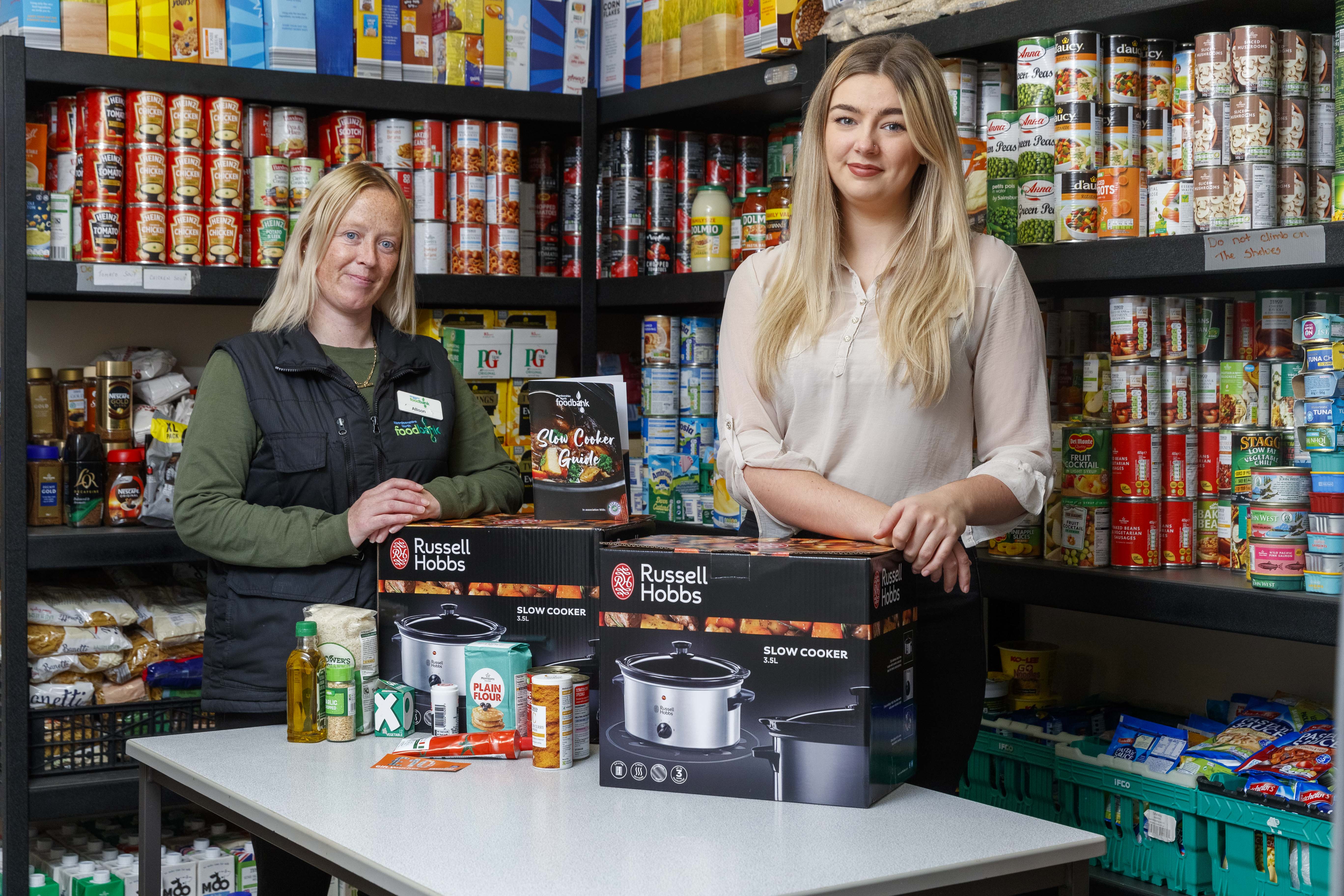 Aberdeenshire foodbank helps feed families in need thanks to CALA Homes grant