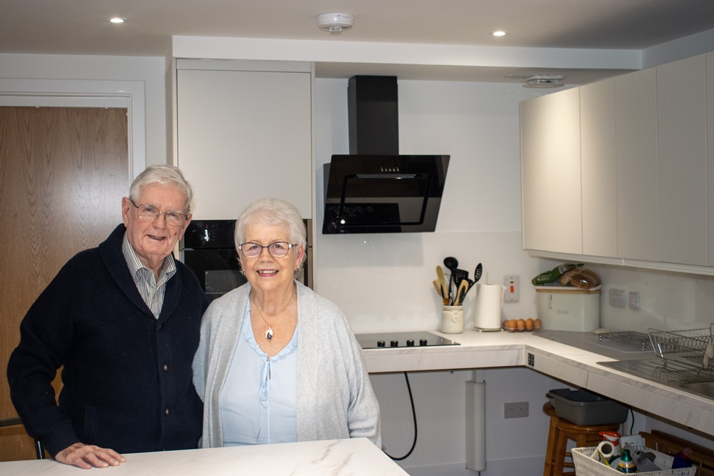 Dundee couple regain independence in accessible Bield home