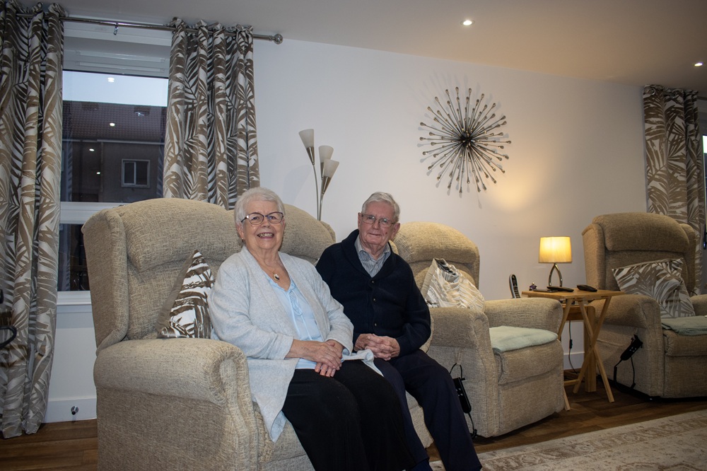 Dundee couple regain independence in accessible Bield home