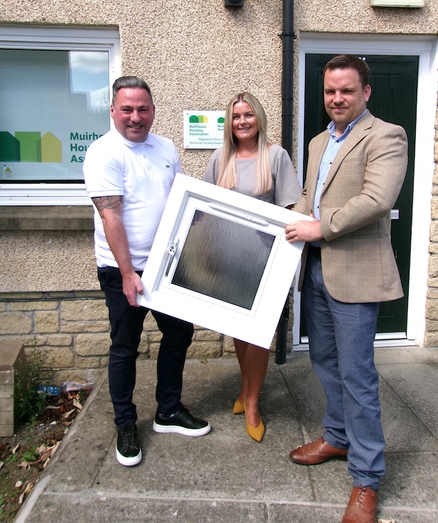 Sidey delivers £1.5m windows and doors boost for Muirhouse tenants