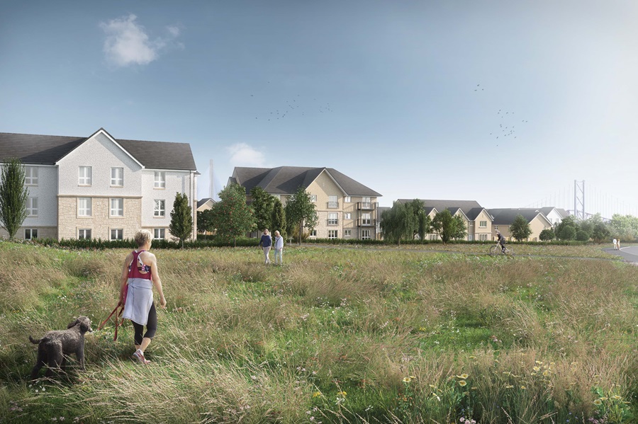 Cala breaks ground on affordable homes in South Queensferry