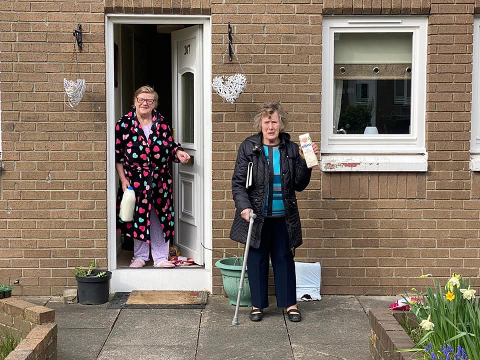 Thenue Housing tenants receive helping hand