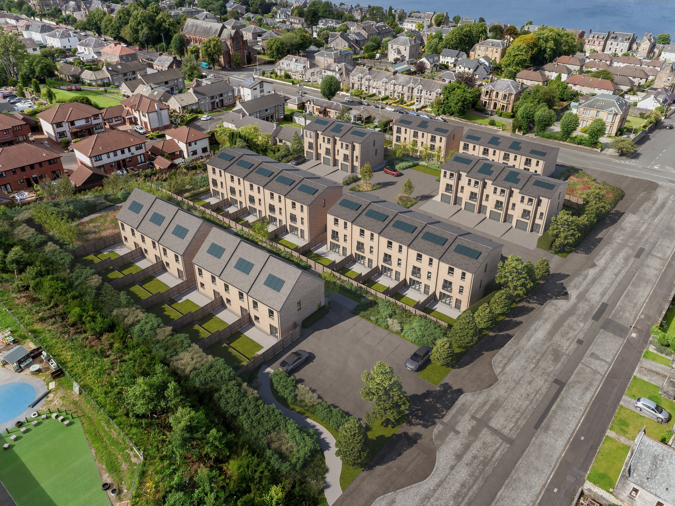 Work begins on new homes at former Greenock Academy site