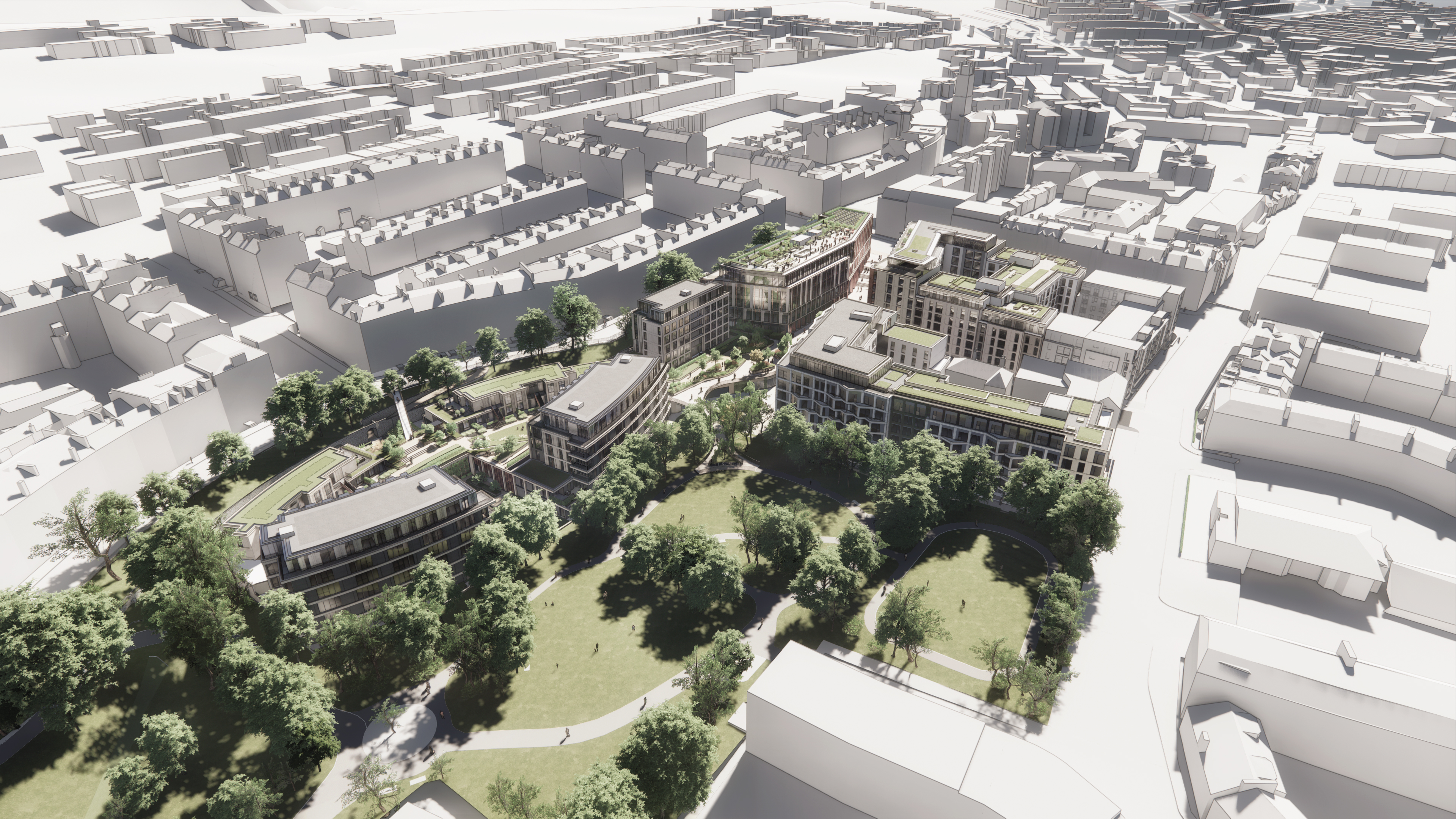 Plans submitted for Edinburgh's New Town Quarter development