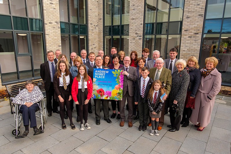 East Ayrshire Council honours former provost at new housing development