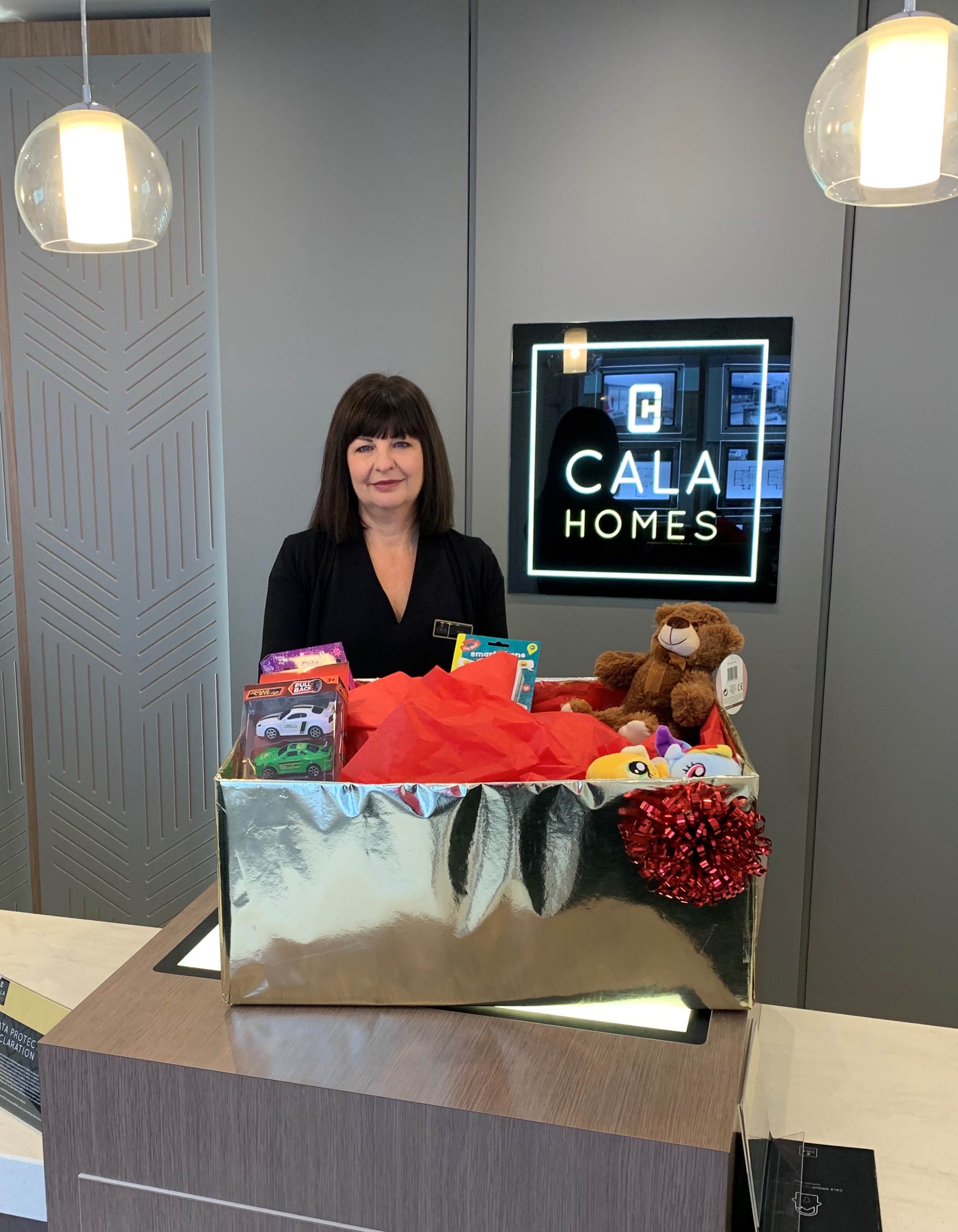 CALA Homes joins with Salvation Army in Christmas toy appeal