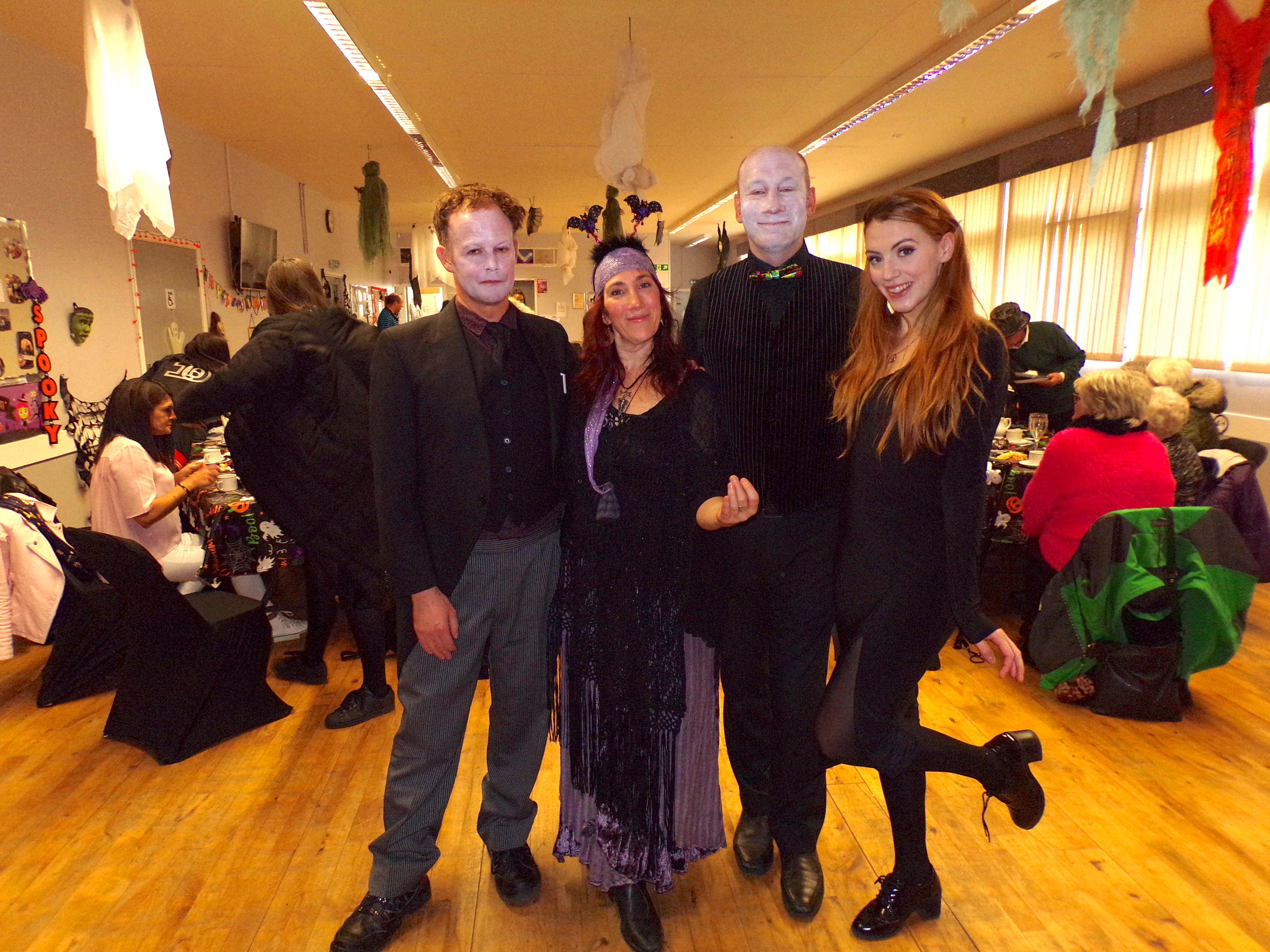 Ardenglen Housing Association hosts Halloween murder myster dinner