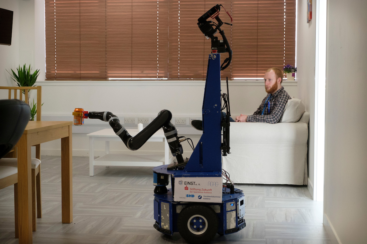 Robotics and care event demonstrates world-first for assisted living technology users