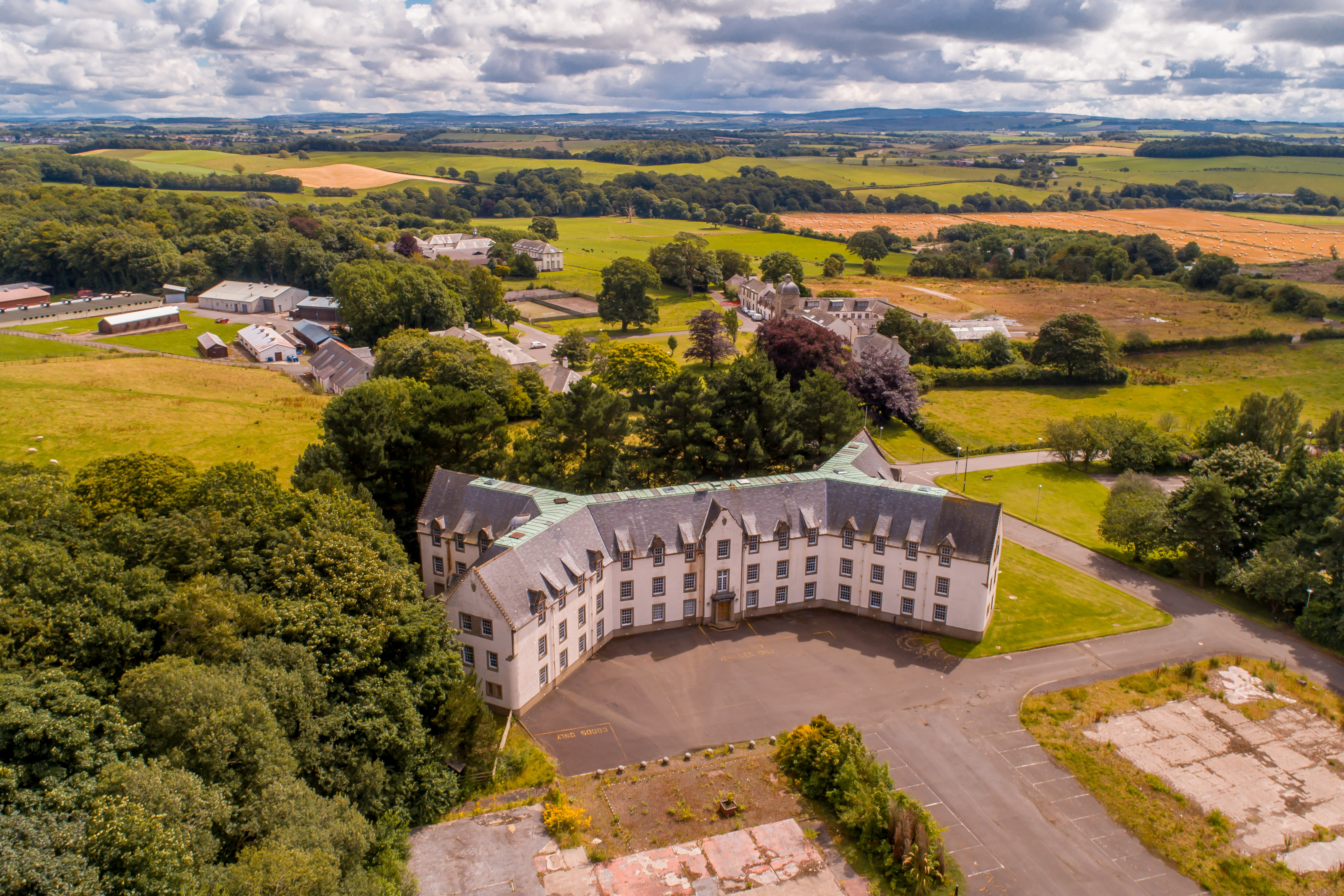 Ayshire country estate with permission for 495-house development listed for sale
