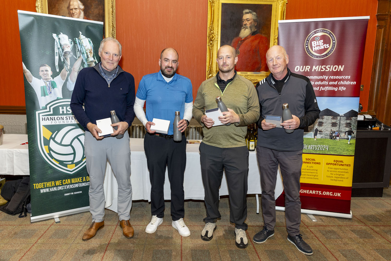 Charity Spotlight: Hearts celebrate victory over Hibs at the inaugural Auld Reekie Cup