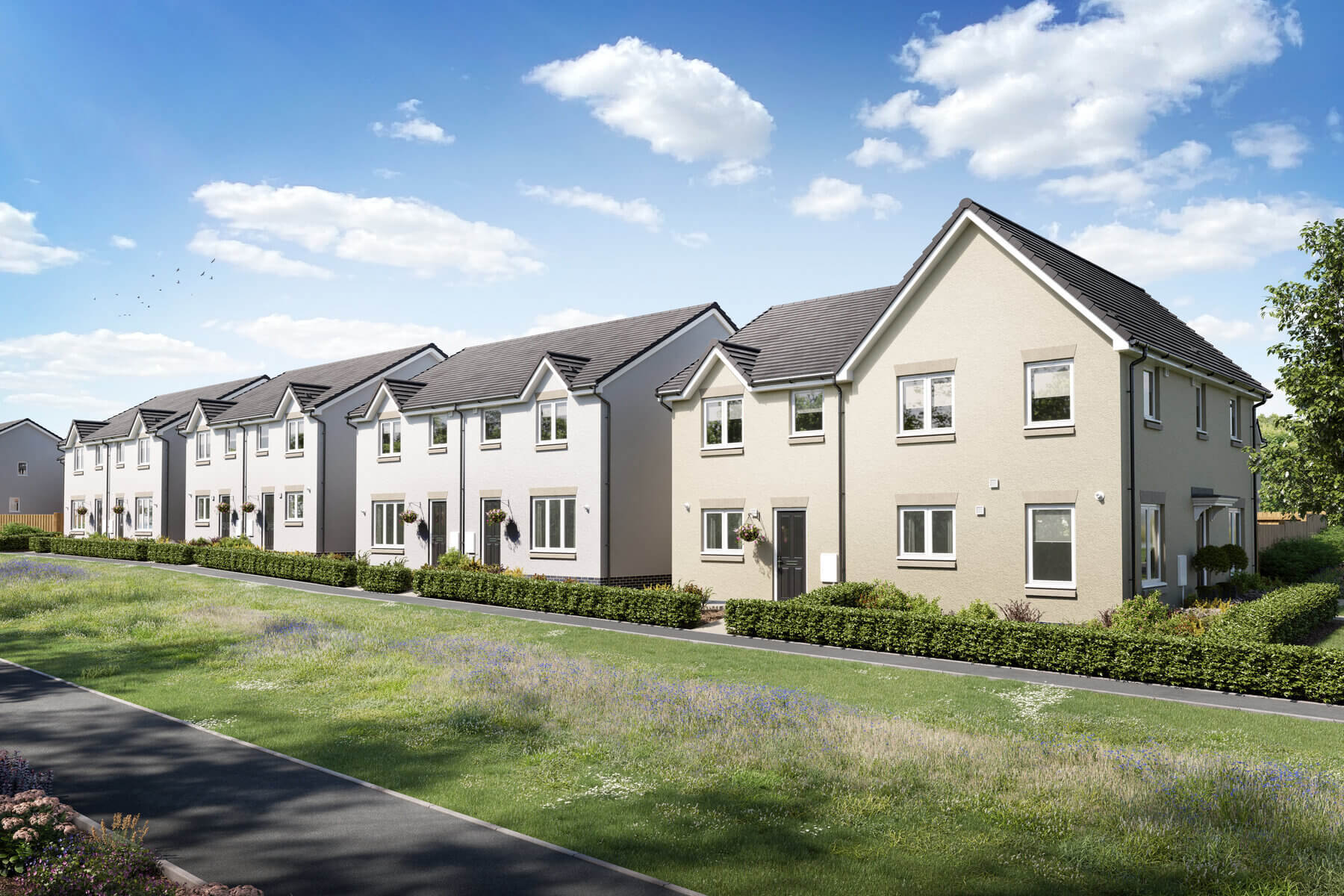 Pre-construction work underway at Taylor Wimpey's development at Auldcathie View