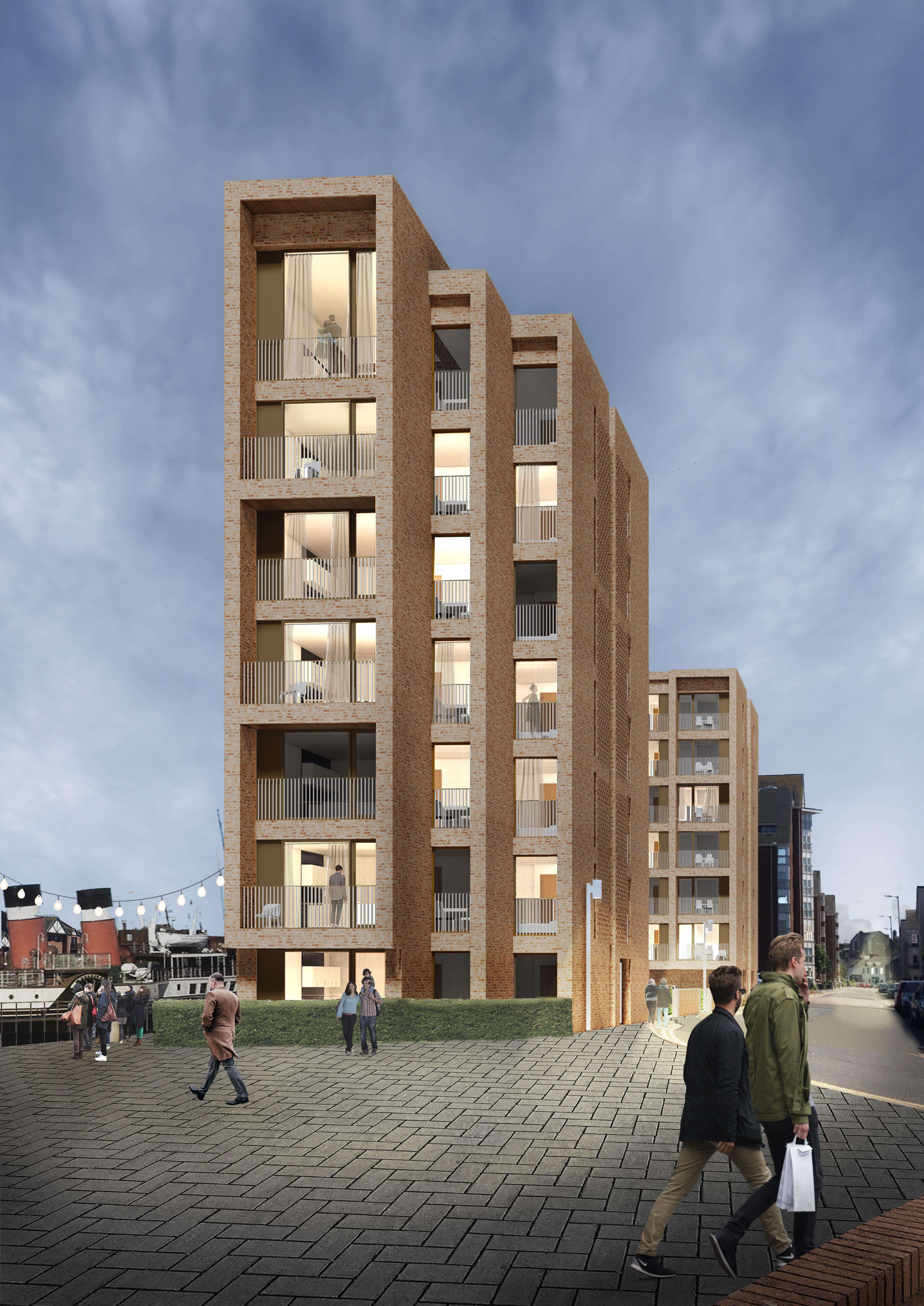 Housing association submits plans for 40 flats on Ayr's harbourside