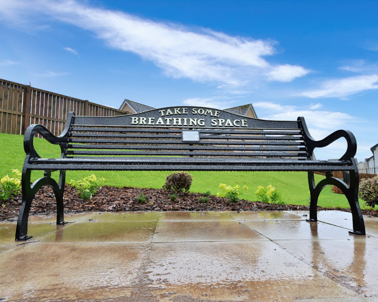 BHA offers place for reflection with new 'Breathing Space' bench