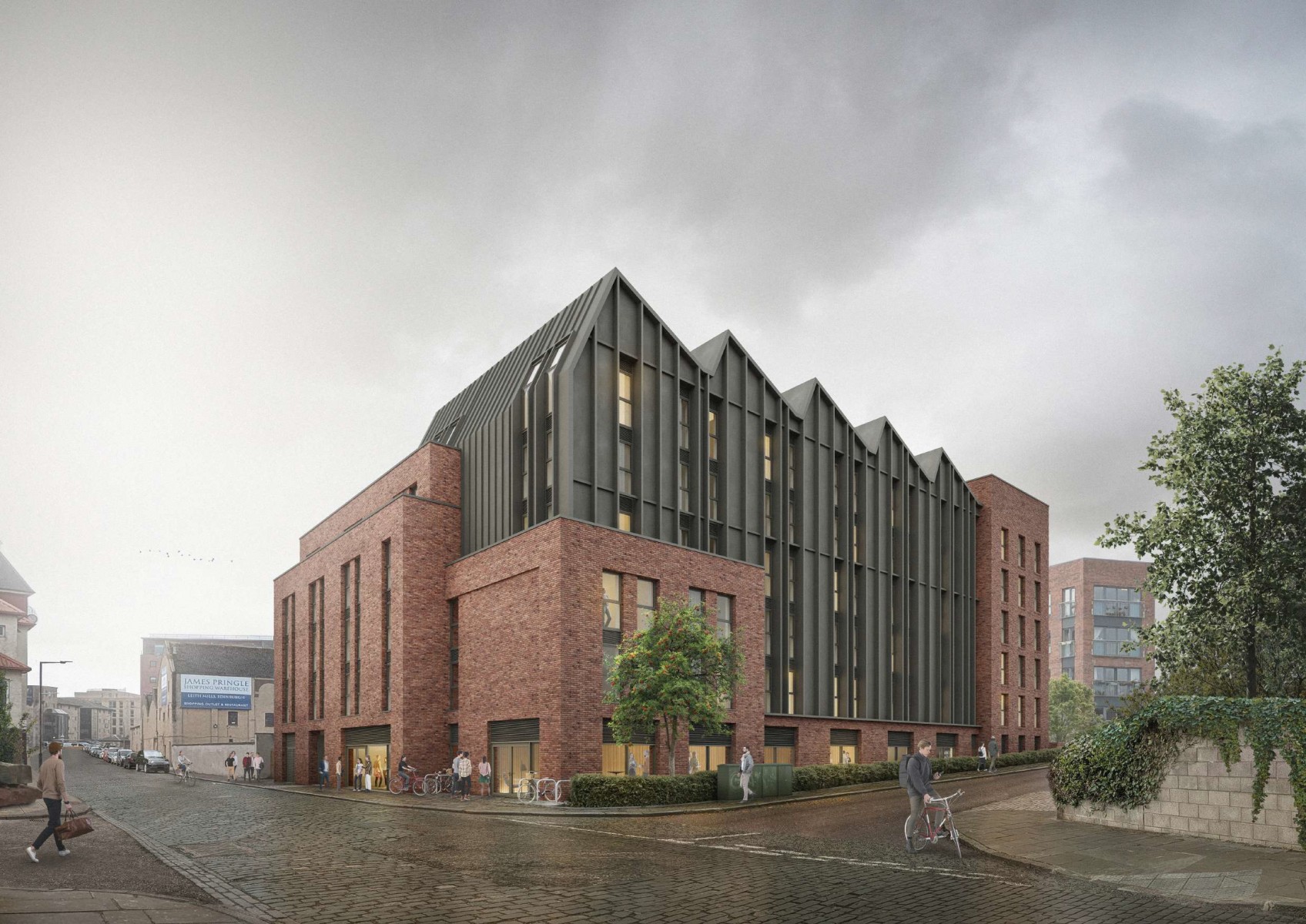 Water of Leith students flats bid submitted for planning