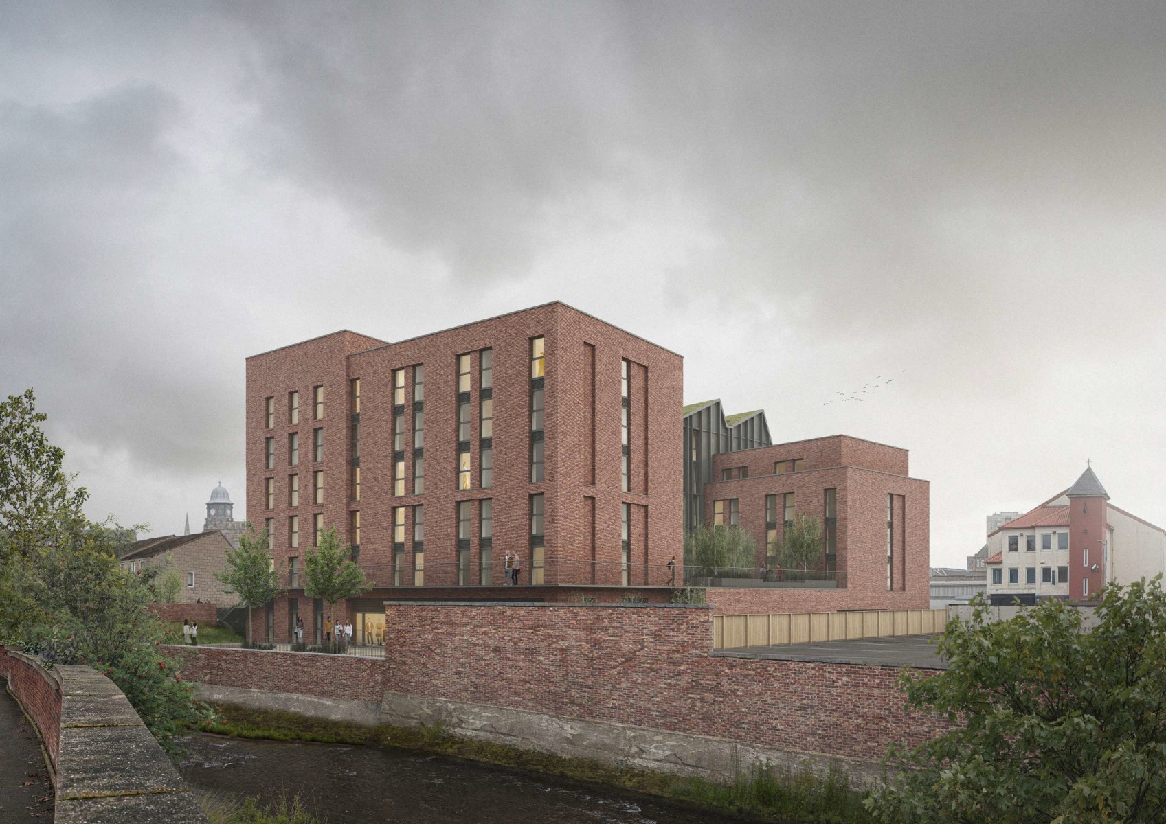 Water of Leith students flats bid submitted for planning