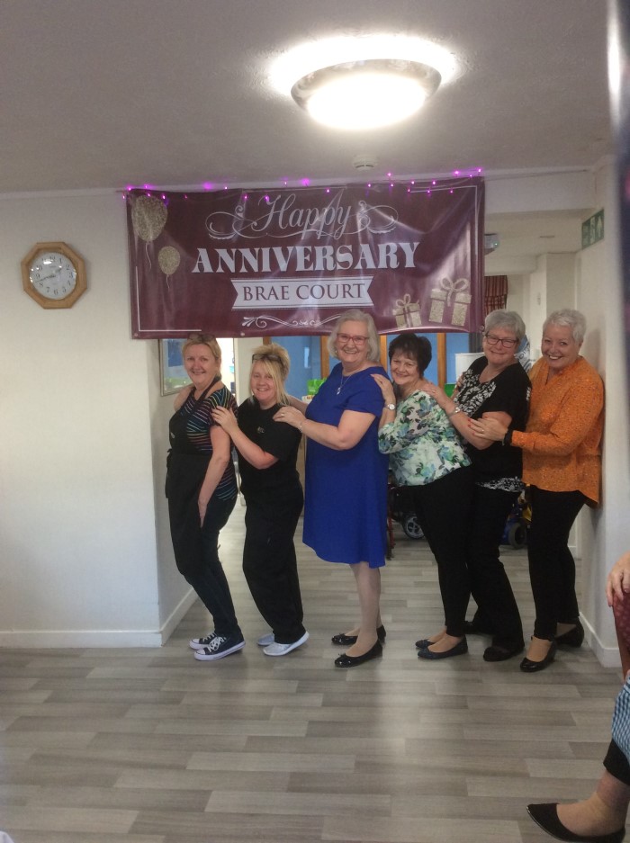 Pensioners host Ruby ruby anniversary celebrations at Bield retirement development
