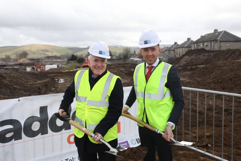 Work starts on £1.4m affordable homes site in Biggar