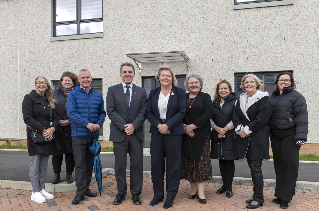 Aberdeenshire Council marks completion of new homes in Fraserburgh and Huntly