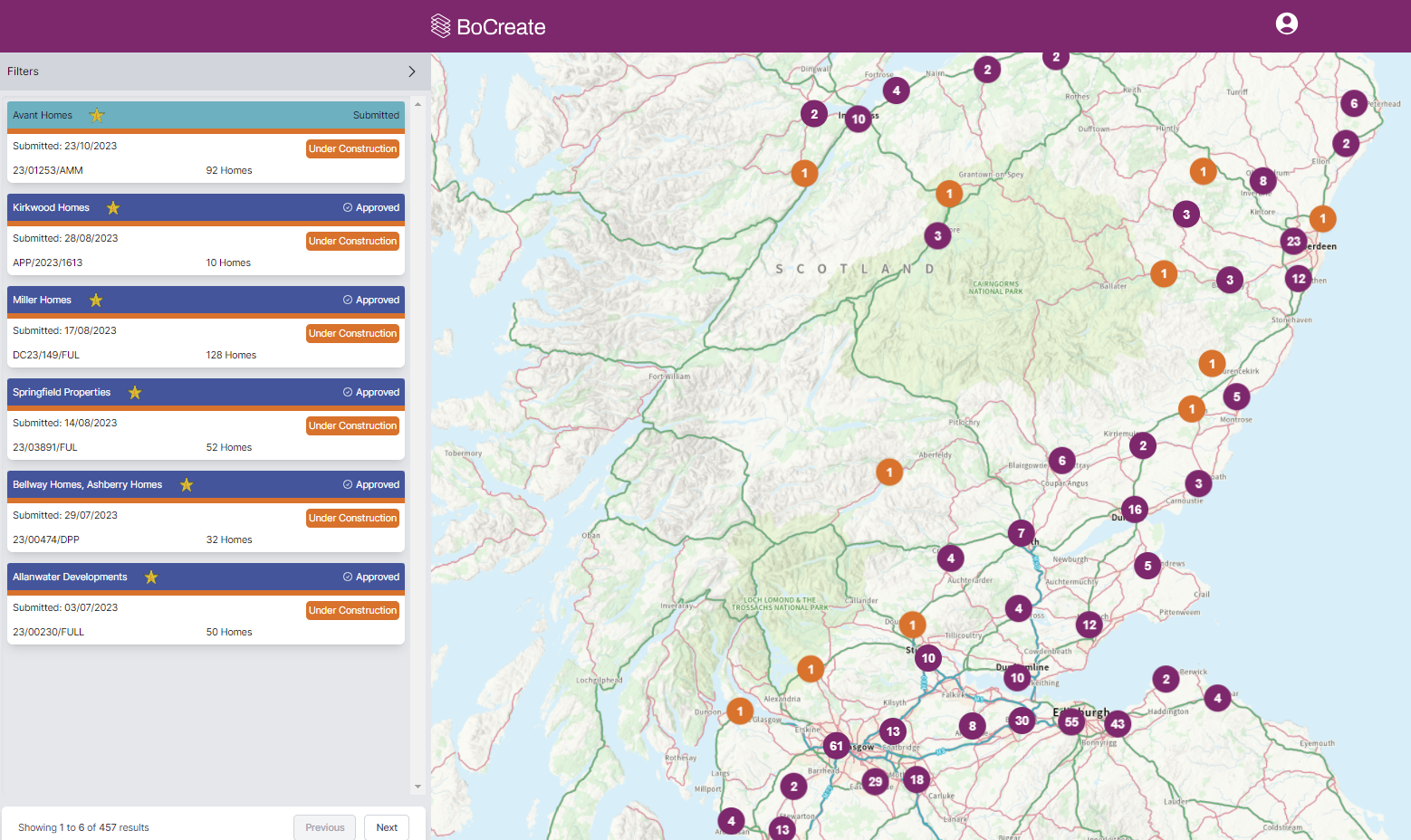 New sales and planning data tool assisting Scotland's homebuilding sector