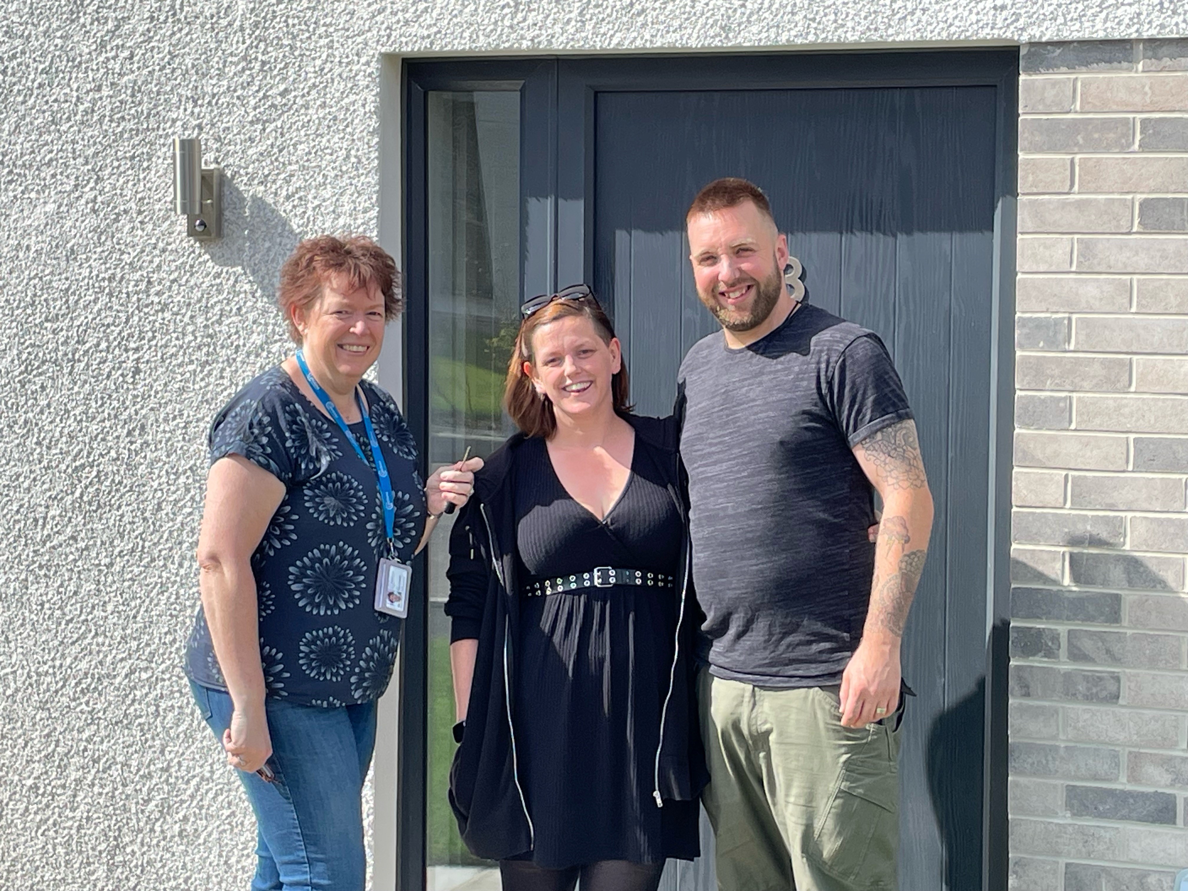 Caledonia welcomes tenants to new homes in Brechin