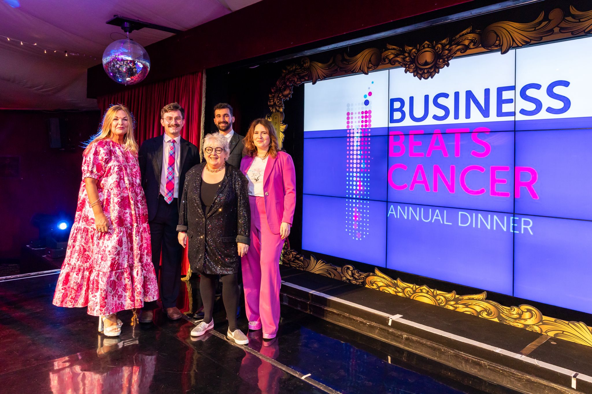 Charity Spotlight: Edinburgh hosts Business Beats Cancer dinner