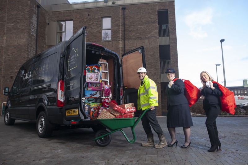 CALA Homes (West)'s boost for charity toy appeal