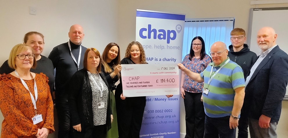 CHAP celebrates funding award from National Lottery