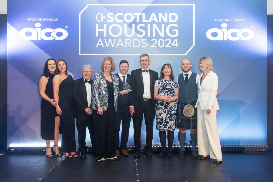 Full list of winners unveiled at CIH Scotland Housing Awards