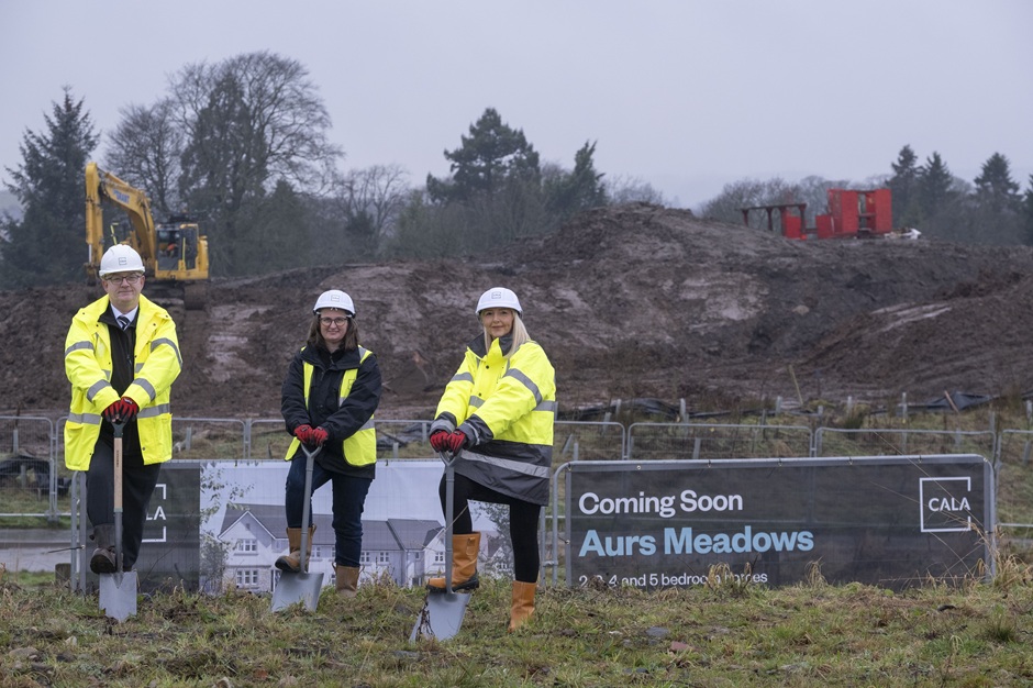 Cala breaks ground at new Barrhead development