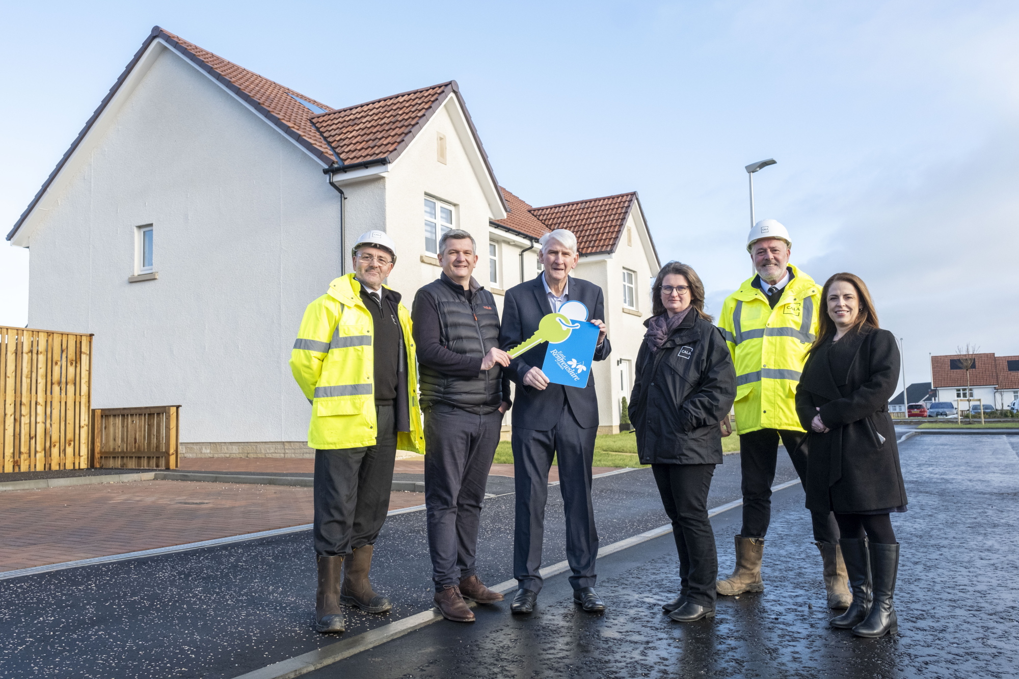 Cala Homes celebrates handover of final affordable homes at Maidenhill