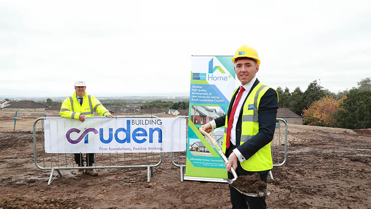 Work begins on new council housing in Cambuslang