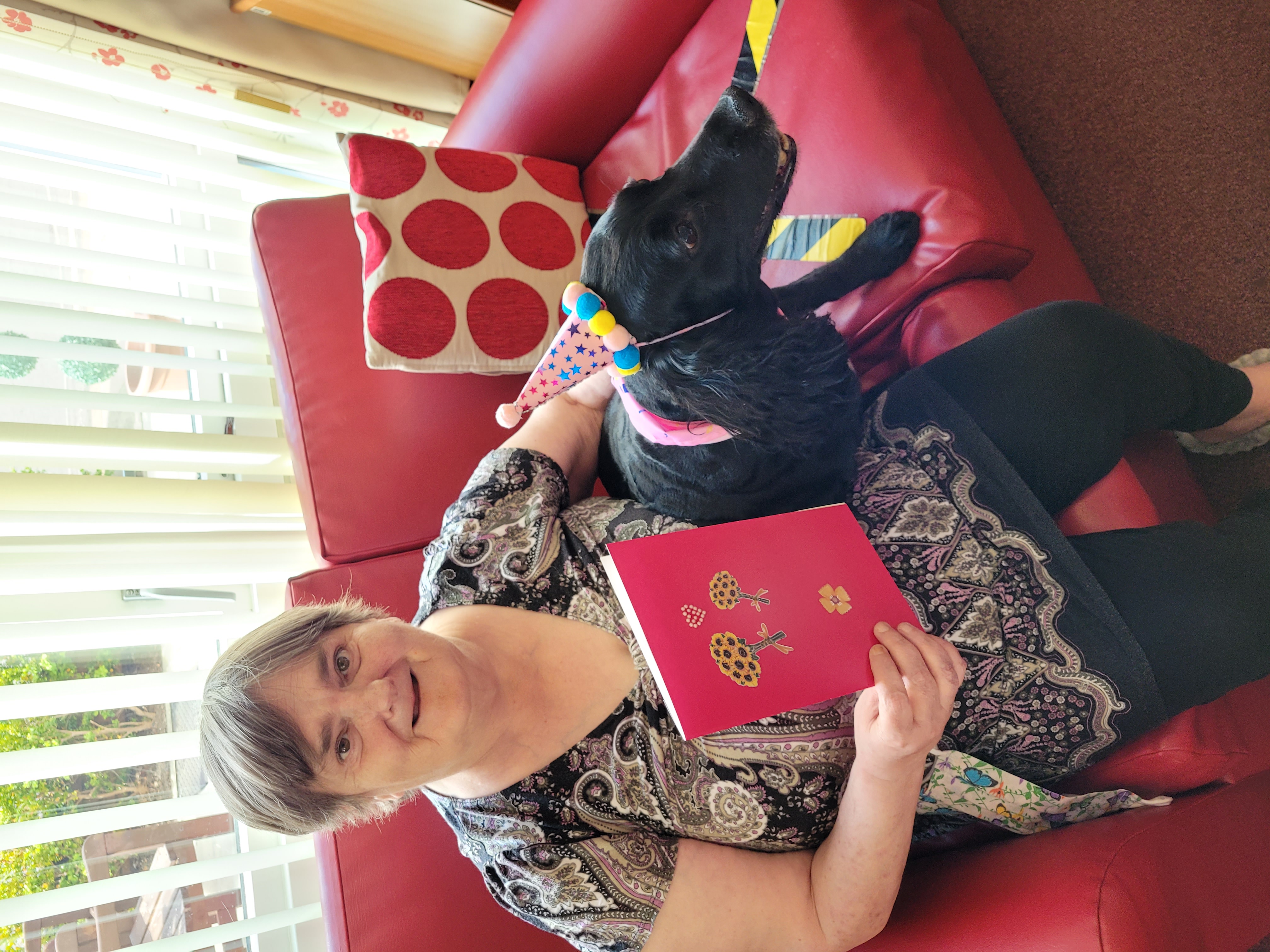 Paw-some visits at Bield housing development in Edinburgh