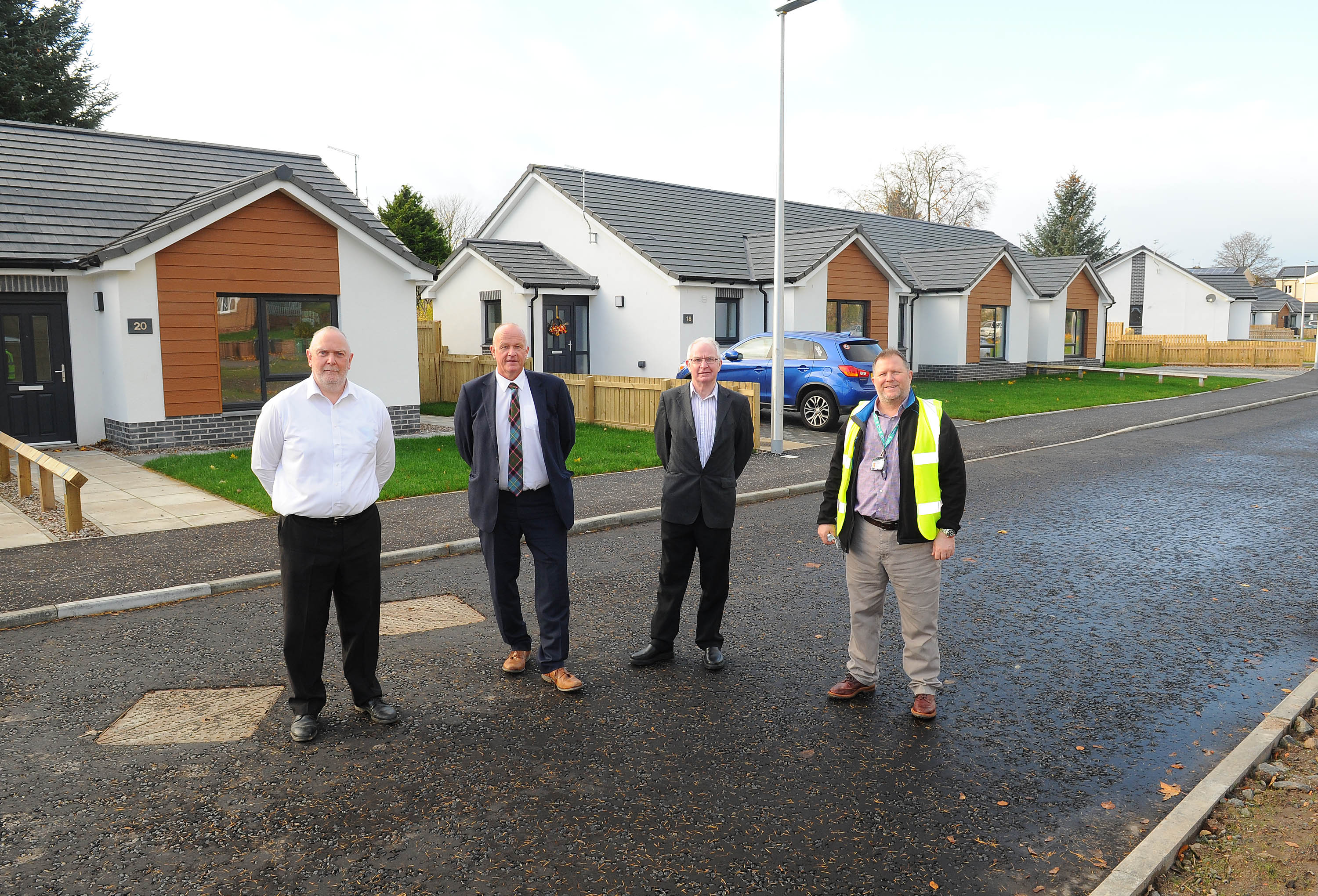 Stirling Council completes new affordable homes in Bannockburn