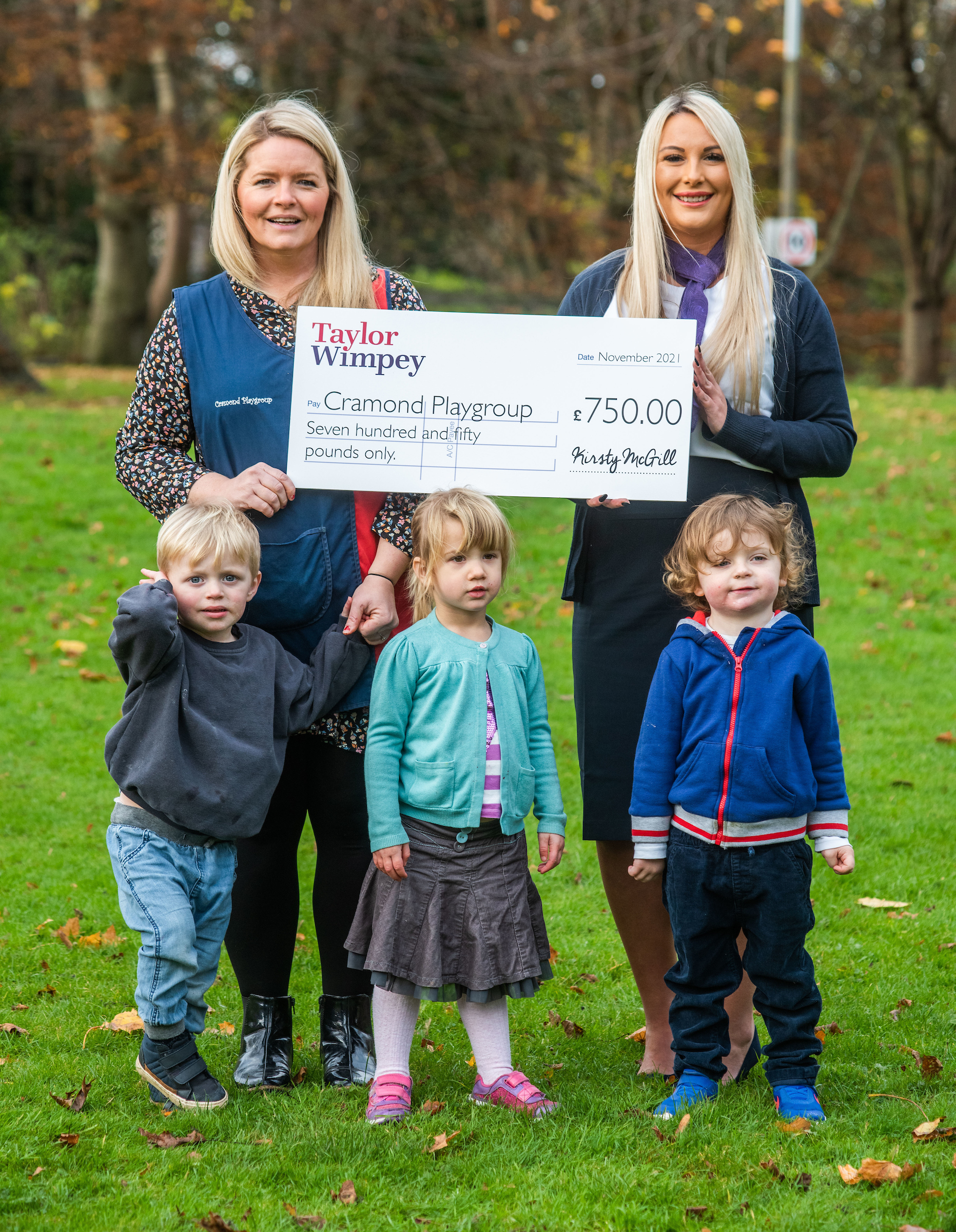 Edinburgh playgroup receives funding boost from Taylor Wimpey