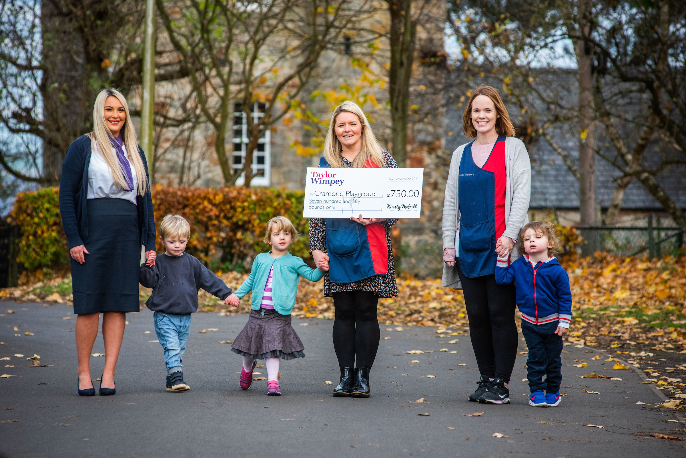 Edinburgh playgroup receives funding boost from Taylor Wimpey