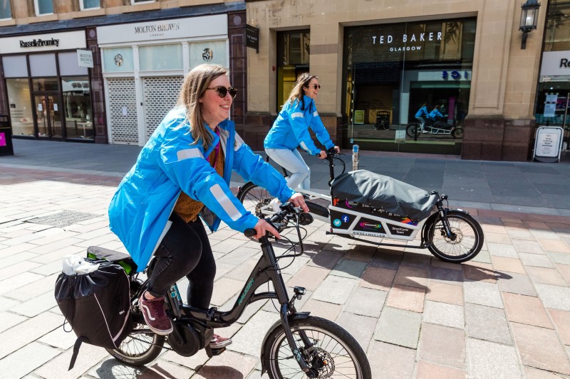 Cycling Scotland supports Glasgow's homeless during lockdown