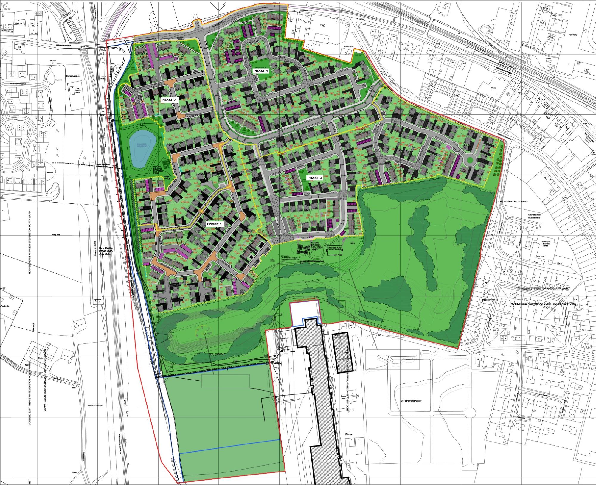 New homes plan submitted for former Clydesdale Steelworks site