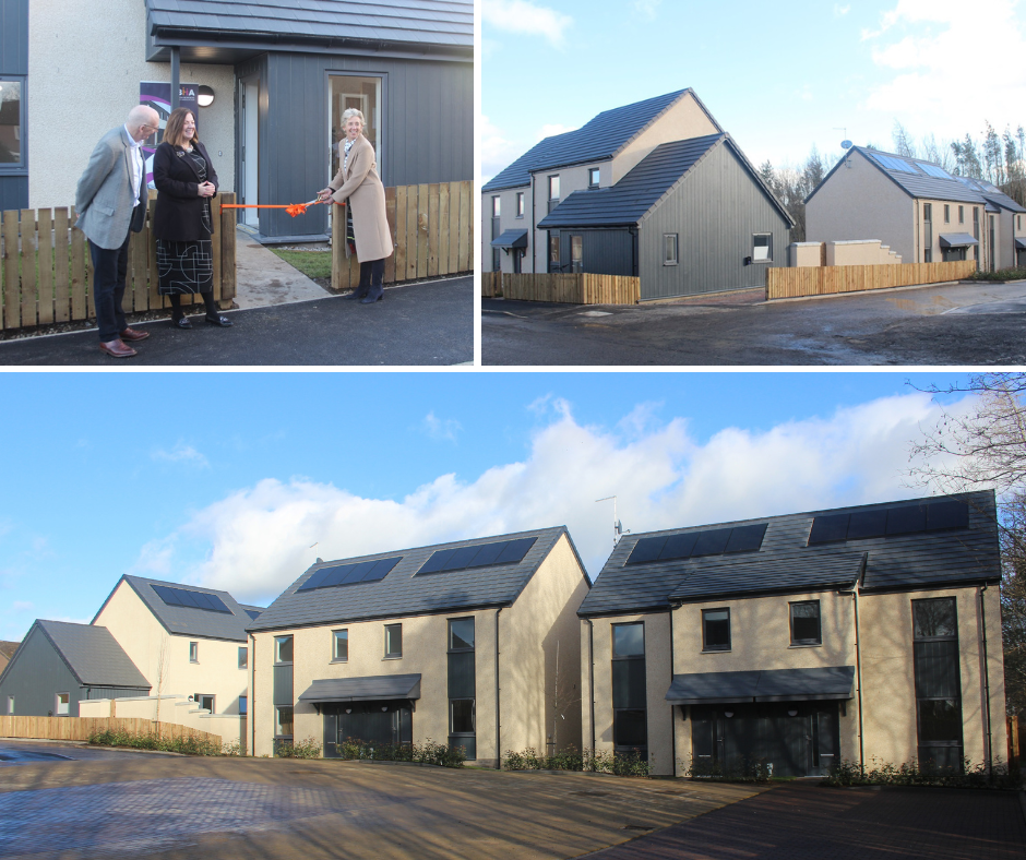 SBHA unveils new sustainable homes in Burnfoot