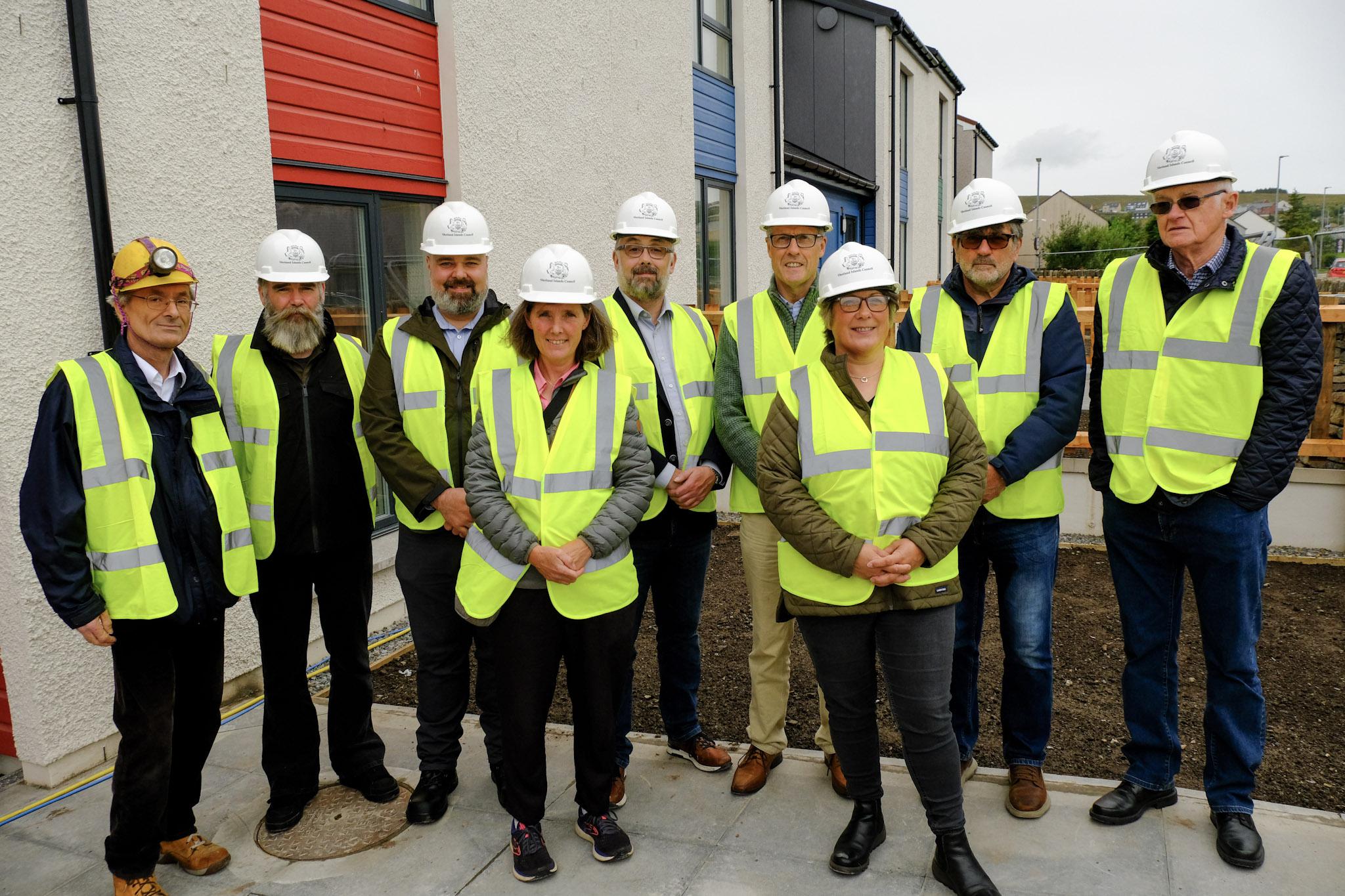 New build Sandveien properties go on show