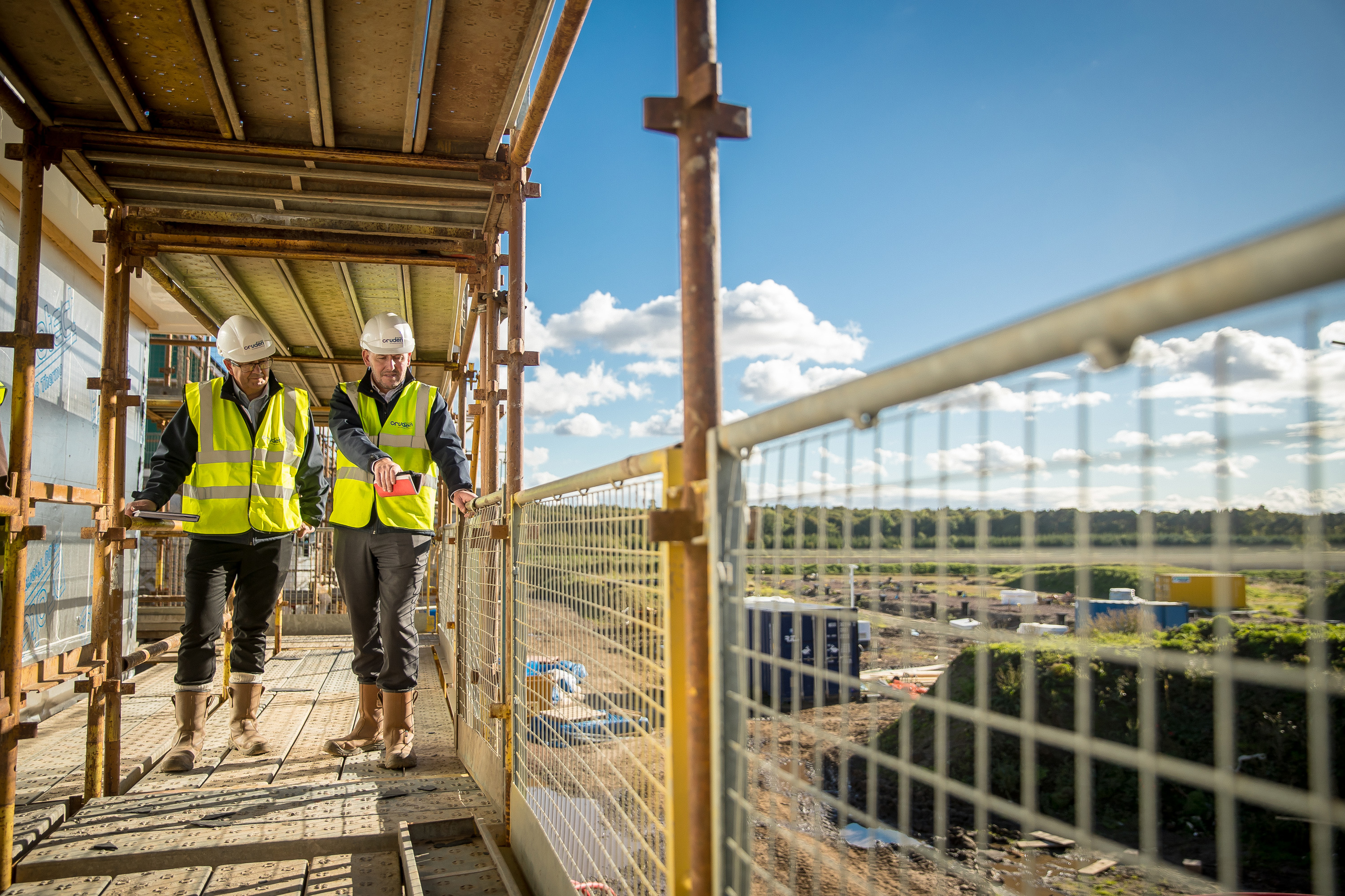 Work gets underway at new riverside development in Stirling
