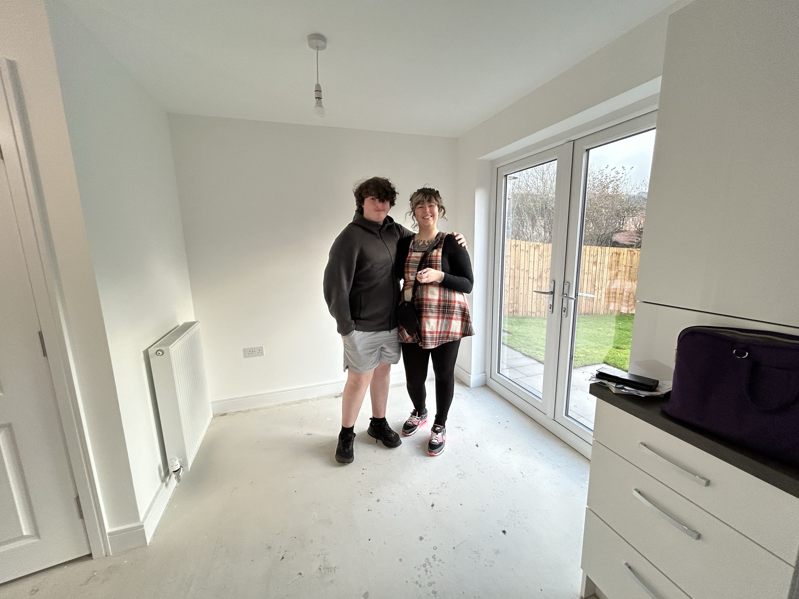 Six families move into new Trust homes in time for Christmas