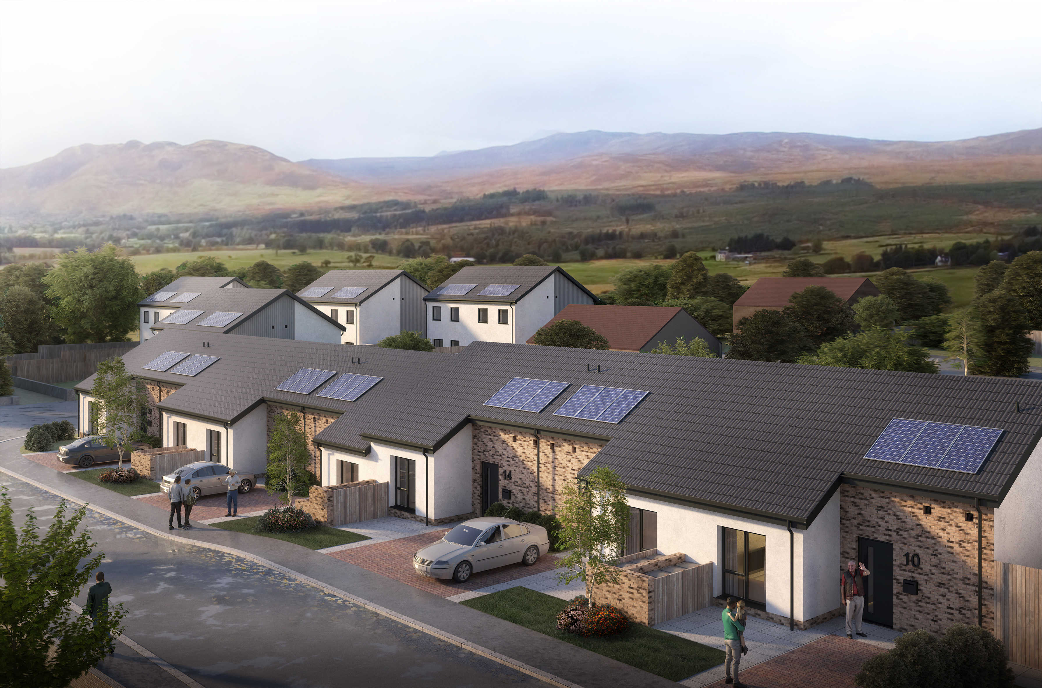 Housing association gets go-ahead for green housing development in Drymen