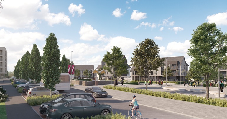 Springfield and Barratt sign landmark partnership to speed up delivery of Durieshill village